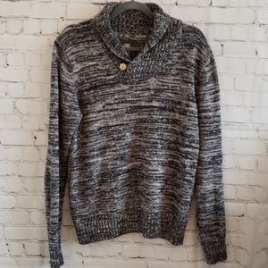 L.O.G.G. H&M men's collared cotton sweater…